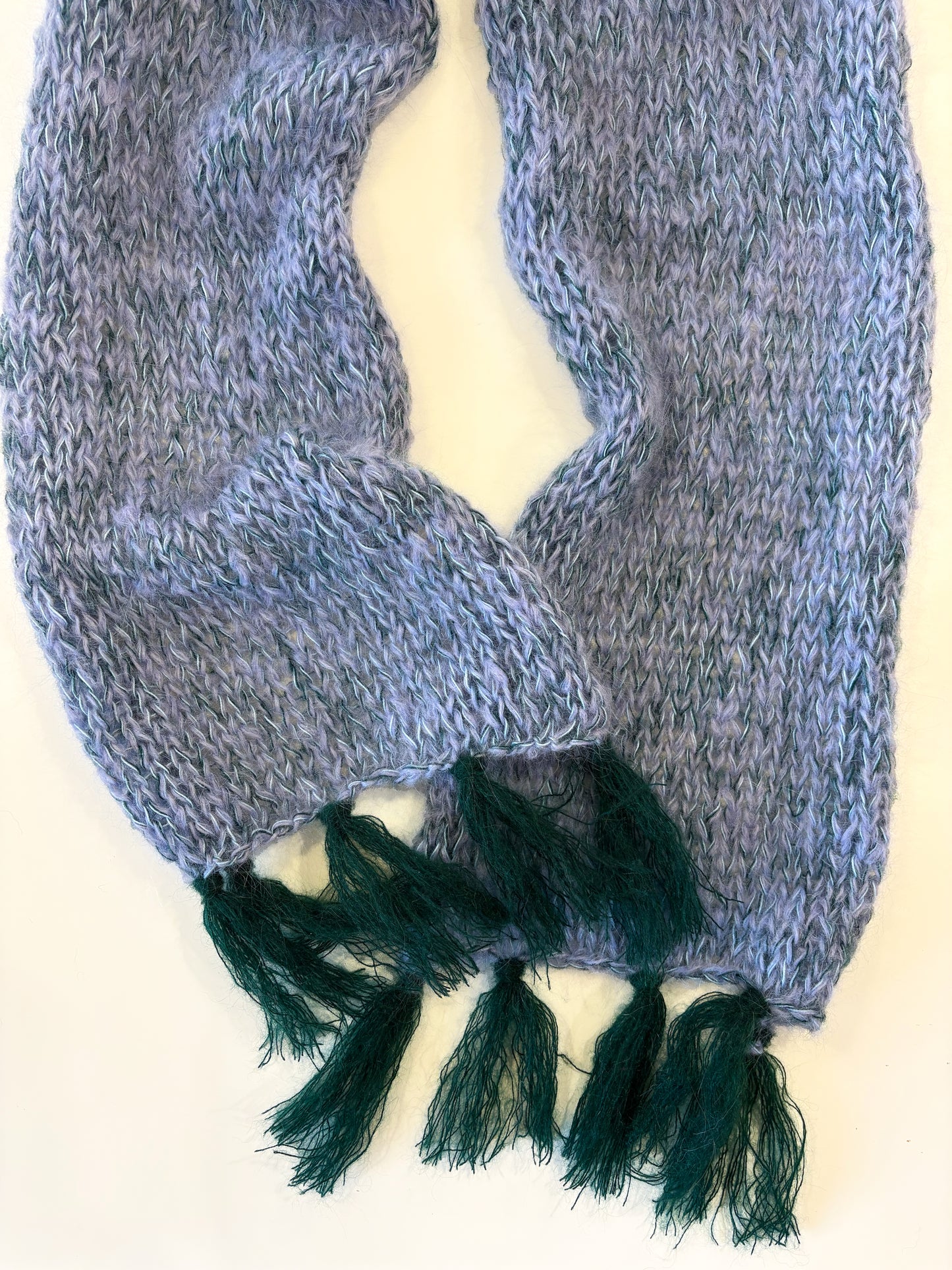 Fringe Mohair Scarf