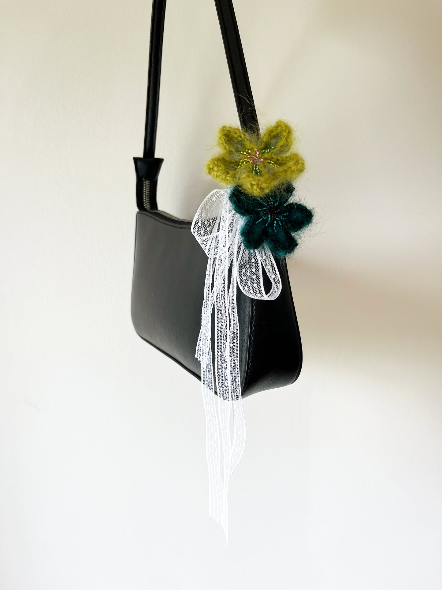 Mohair Flower Charm