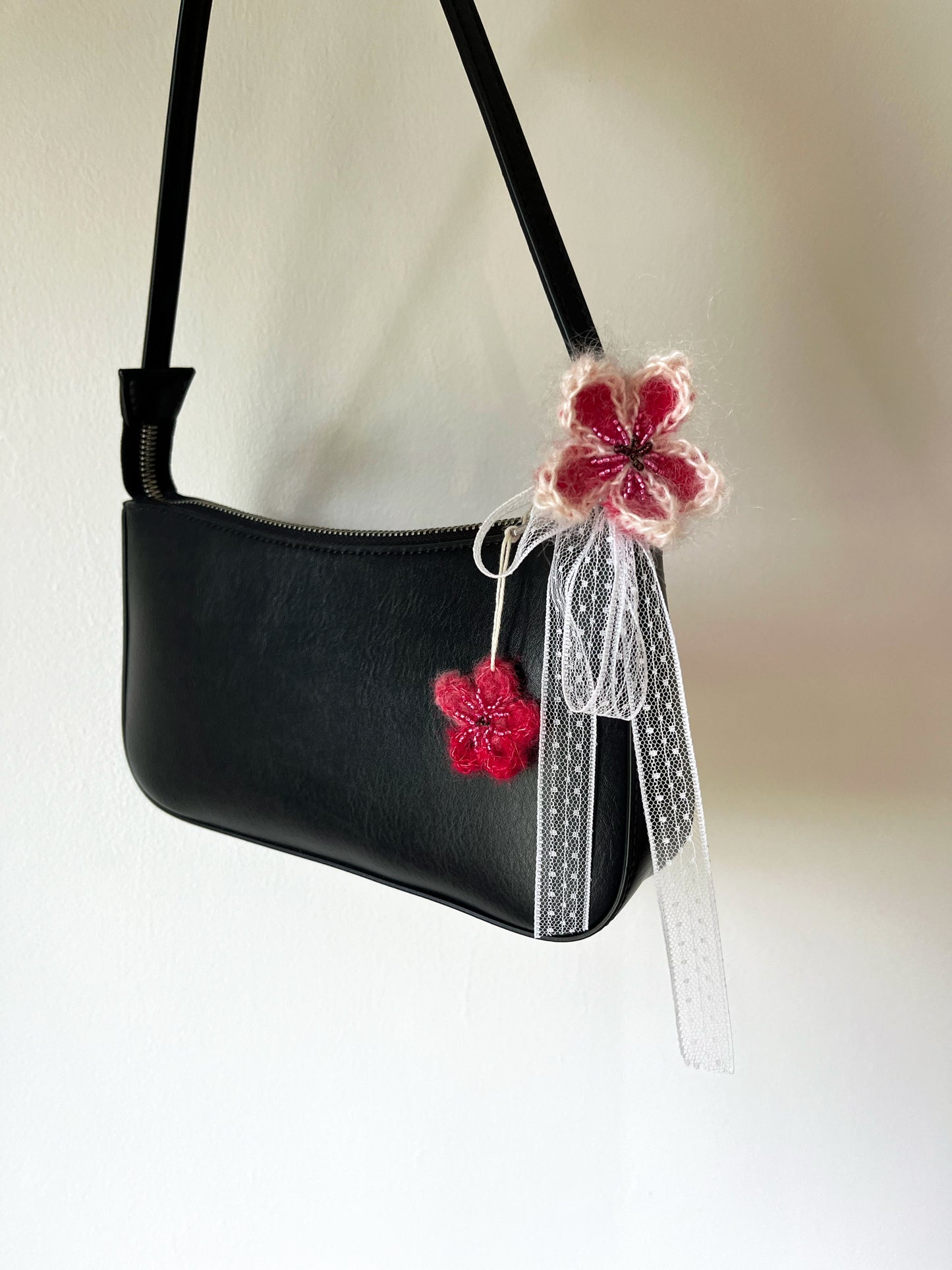 Mohair Flower Charm