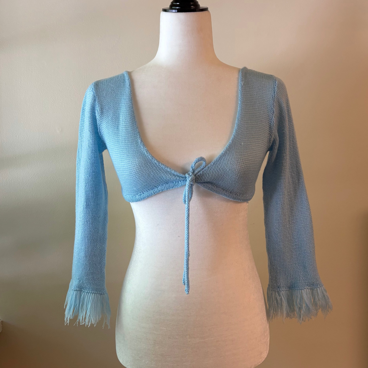 Fringe Tie-Up Top