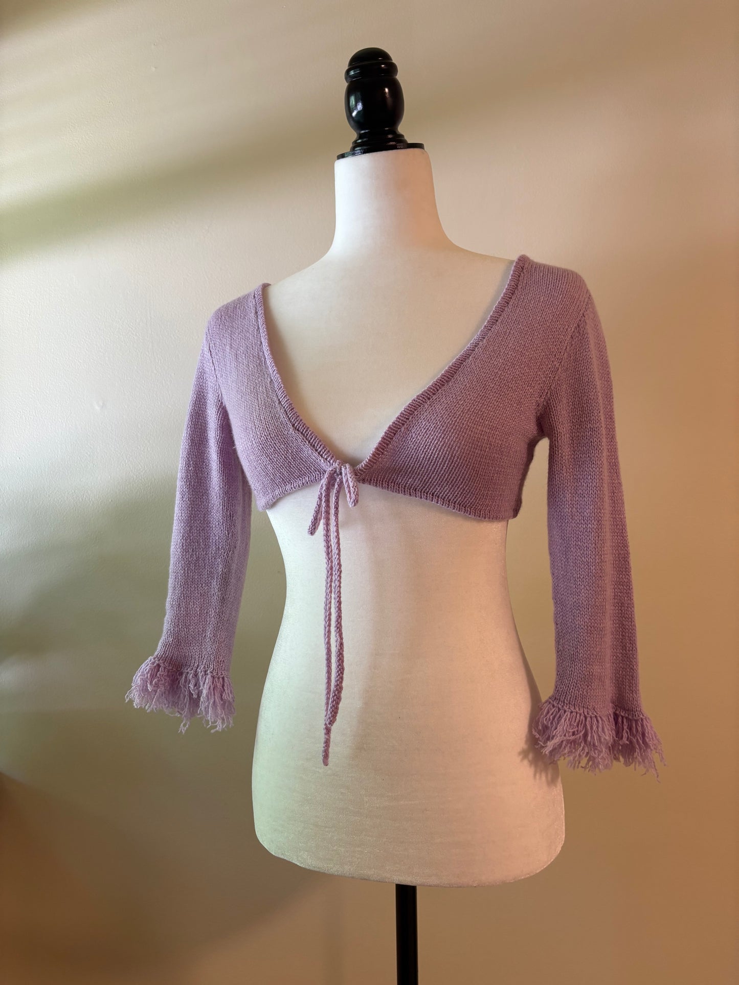 Fringe Tie-Up Top