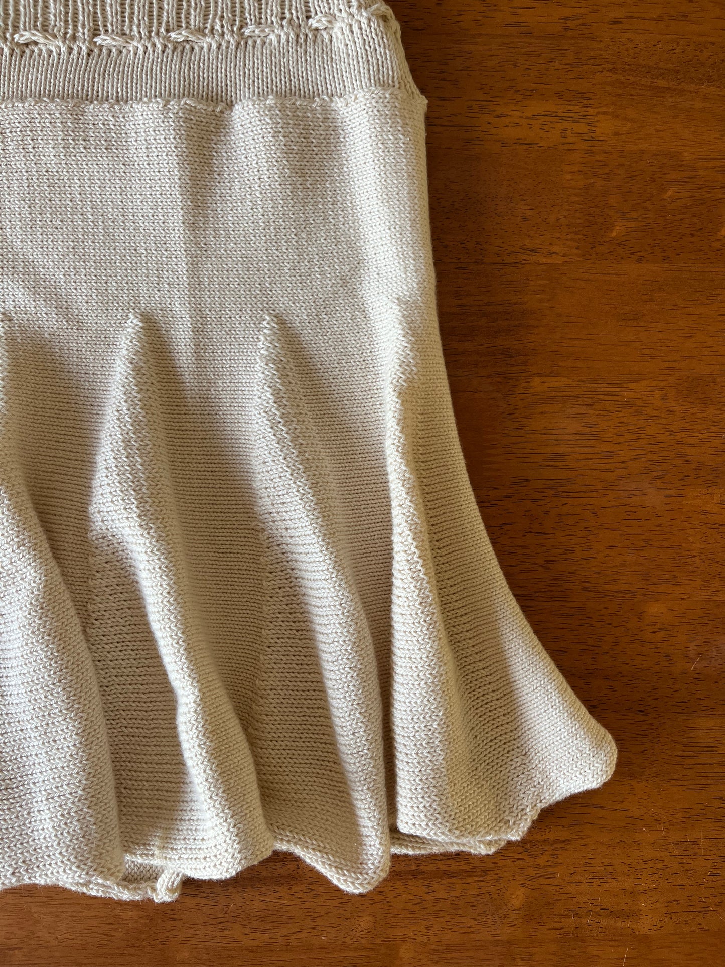 Ribbed Midi Skirt