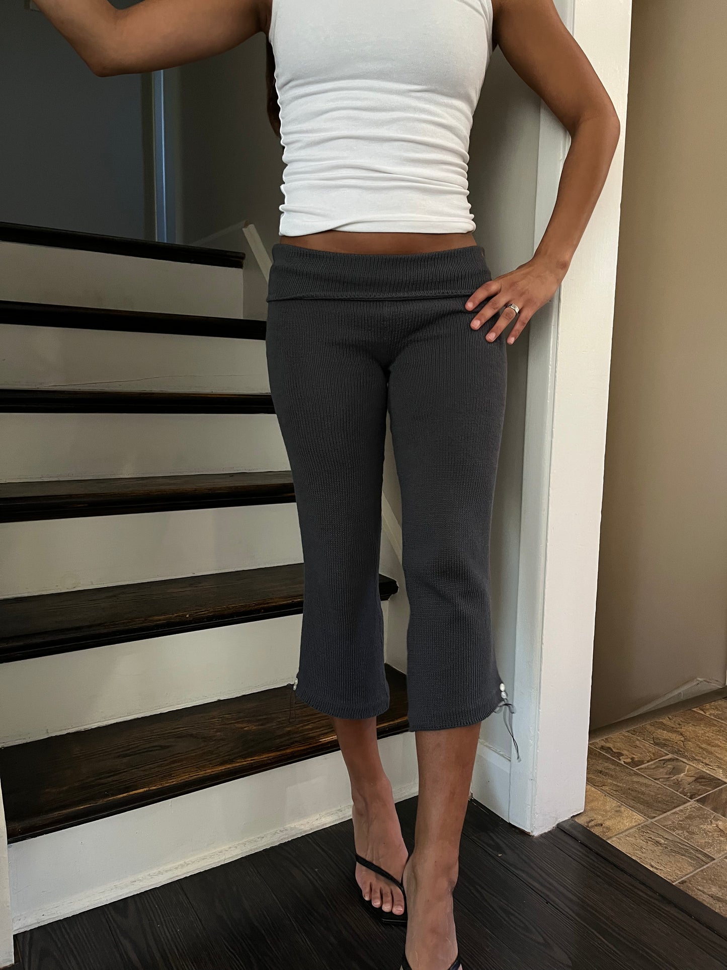 Little Button Capris