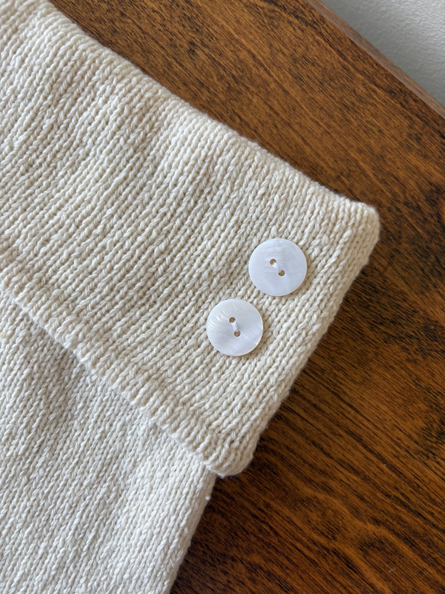 Merino Button Shorts