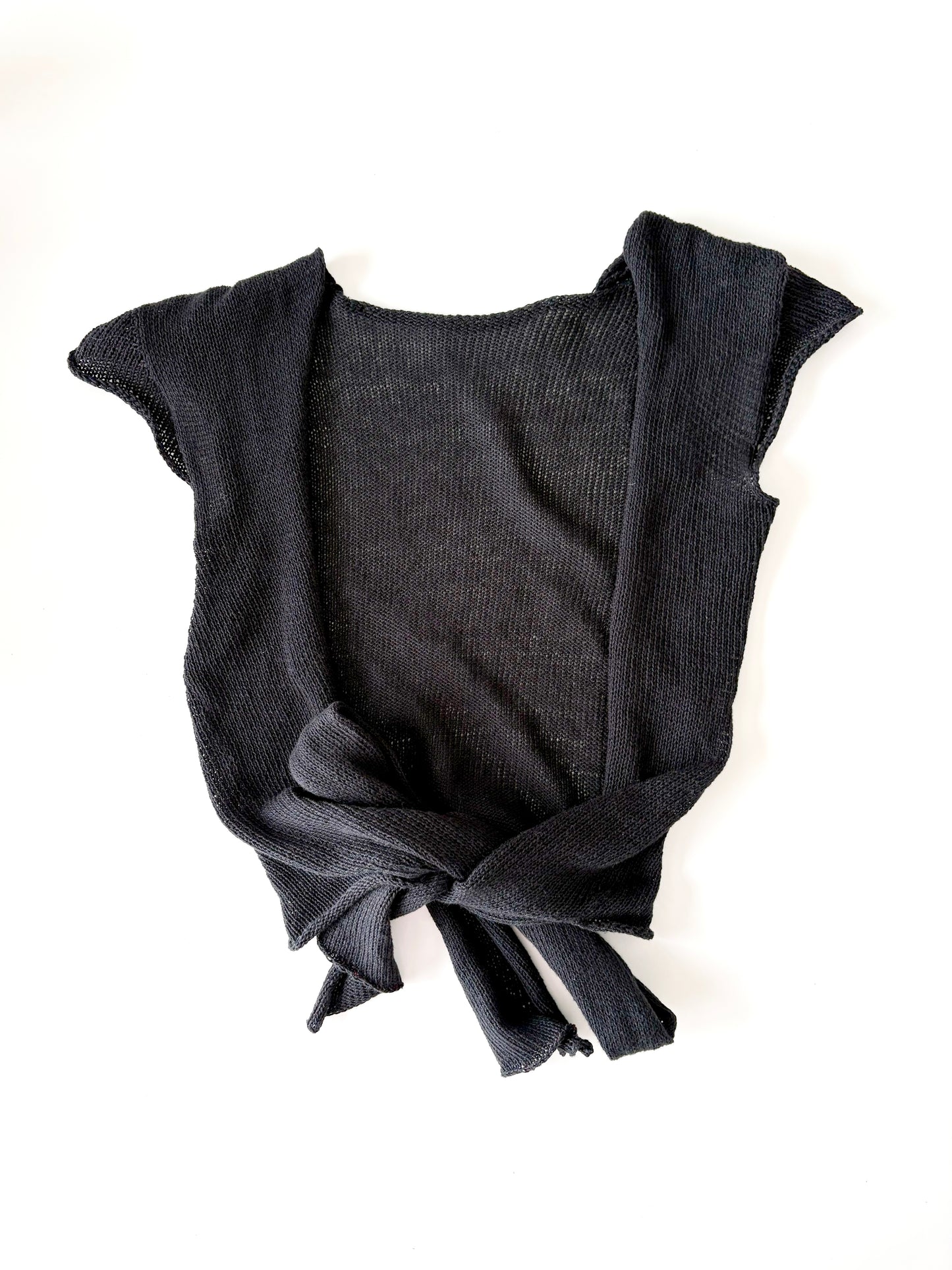 Open Tie Blouse