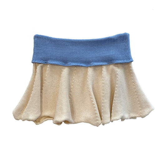Blue Ruffle Mini