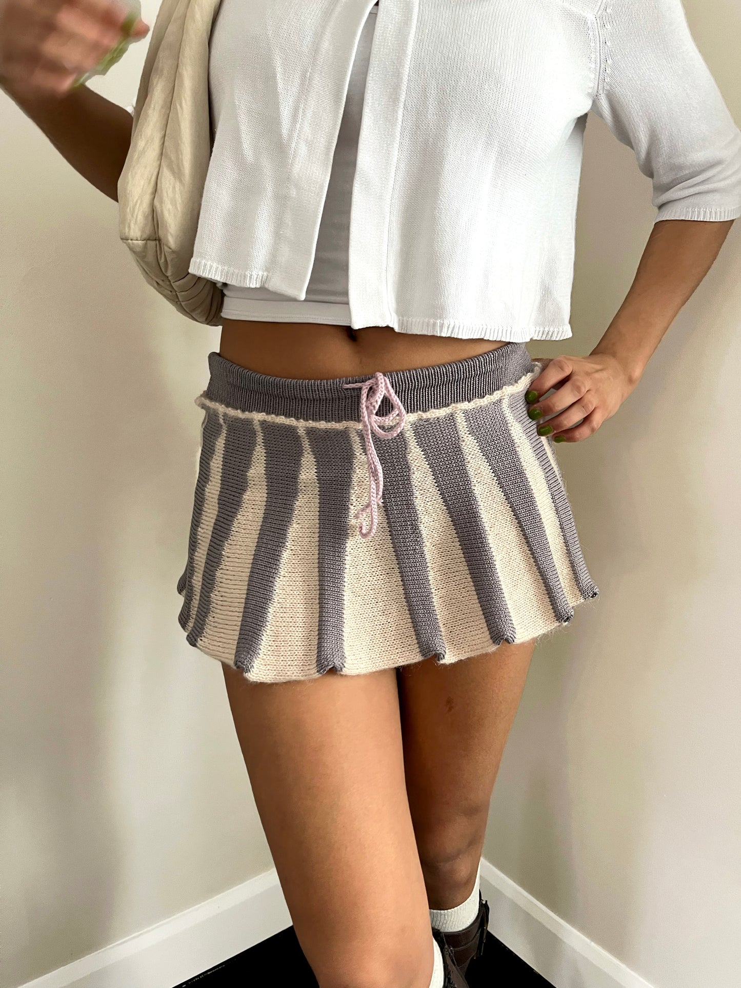 Bouncy Striped Mini