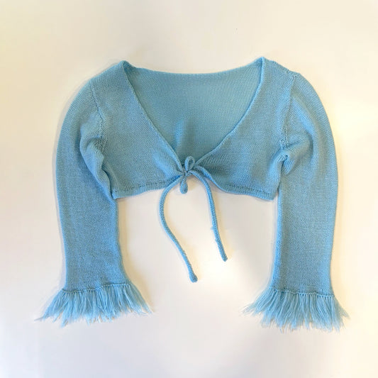 Fringe Tie-Up Top