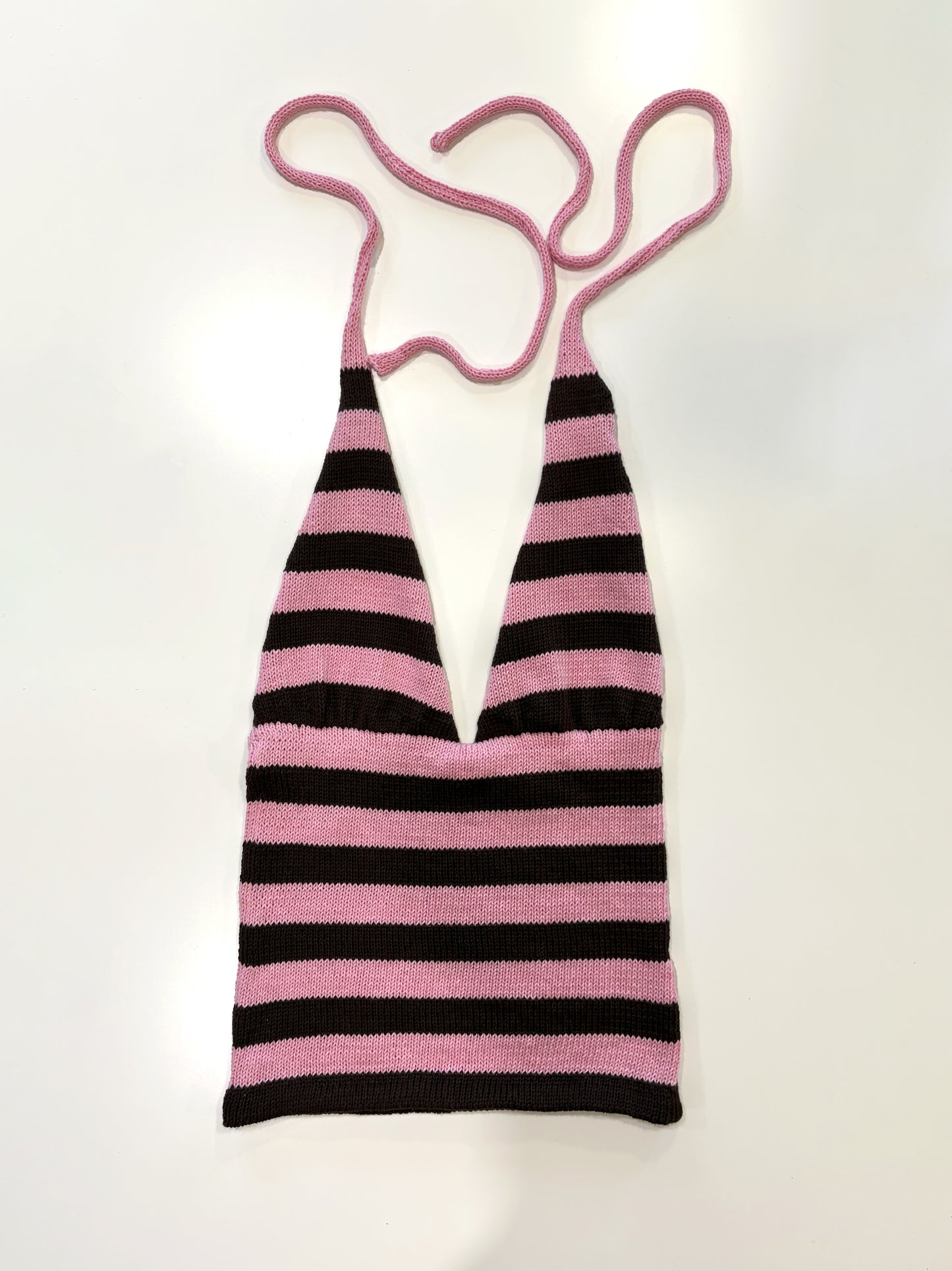 Pink and Brown Halter