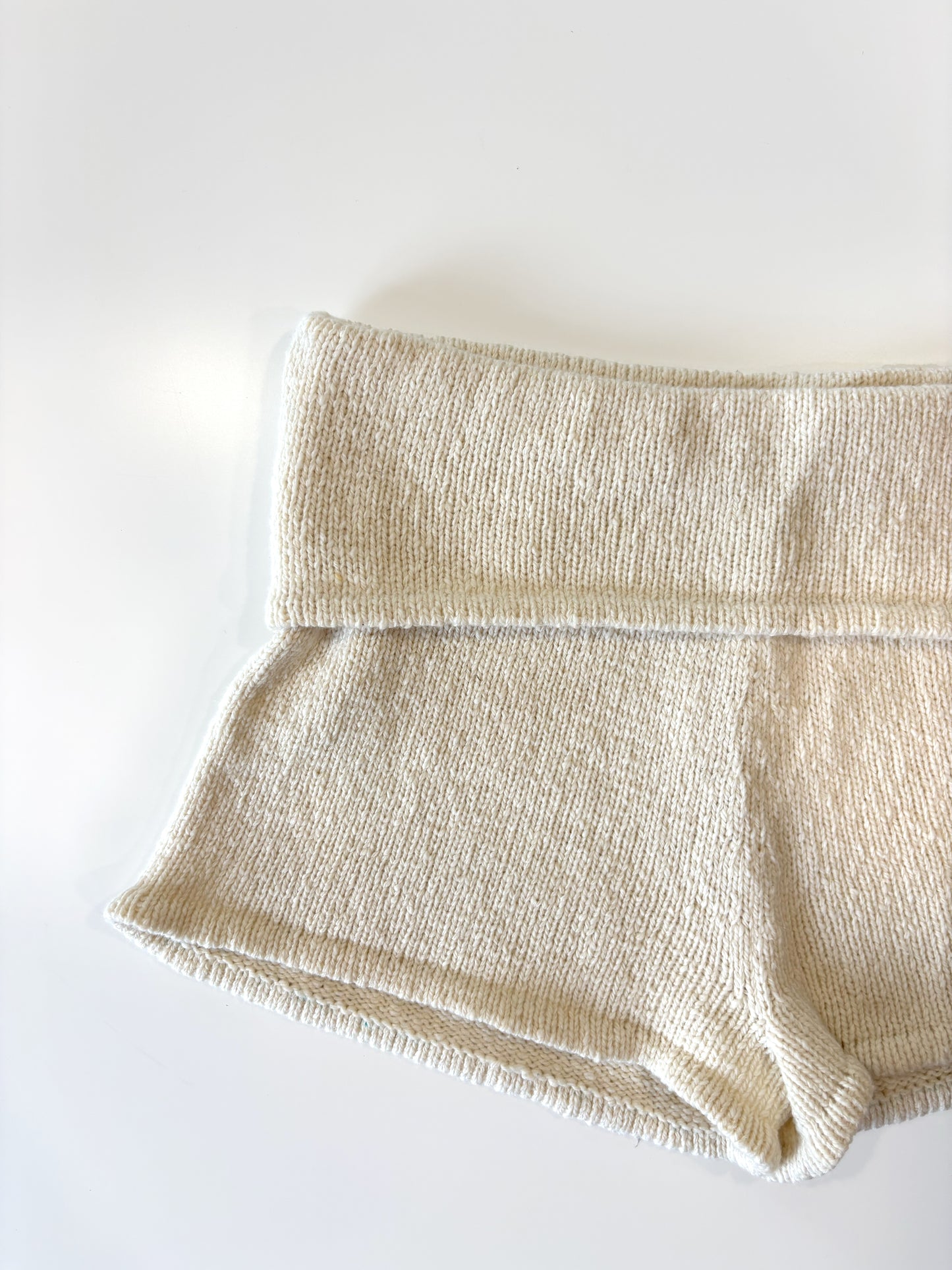 Merino Button Shorts